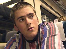 Luke gives his final thoughts on the tour on the train from London to Newton Abbot